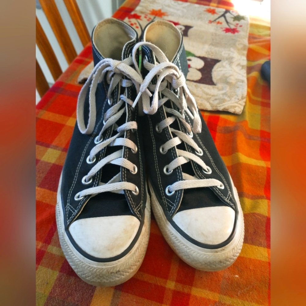 Black Converse All Stars High Tops